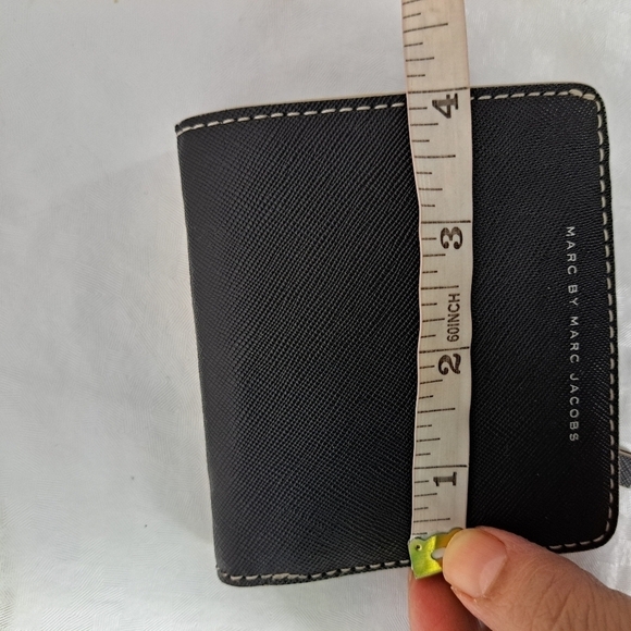Marc By Marc Jacobs Black Compact Mini Wallet‎ - Picture 9 of 10